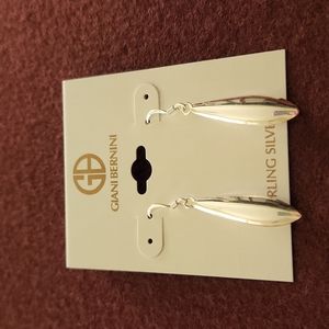 Giani Bernini Polished Drop Earrings in Sterling Silver